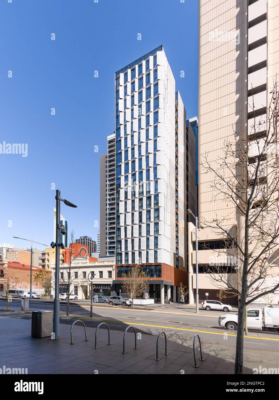 Perth, Australia Peppers King Square Hotel by PTI Architecture across