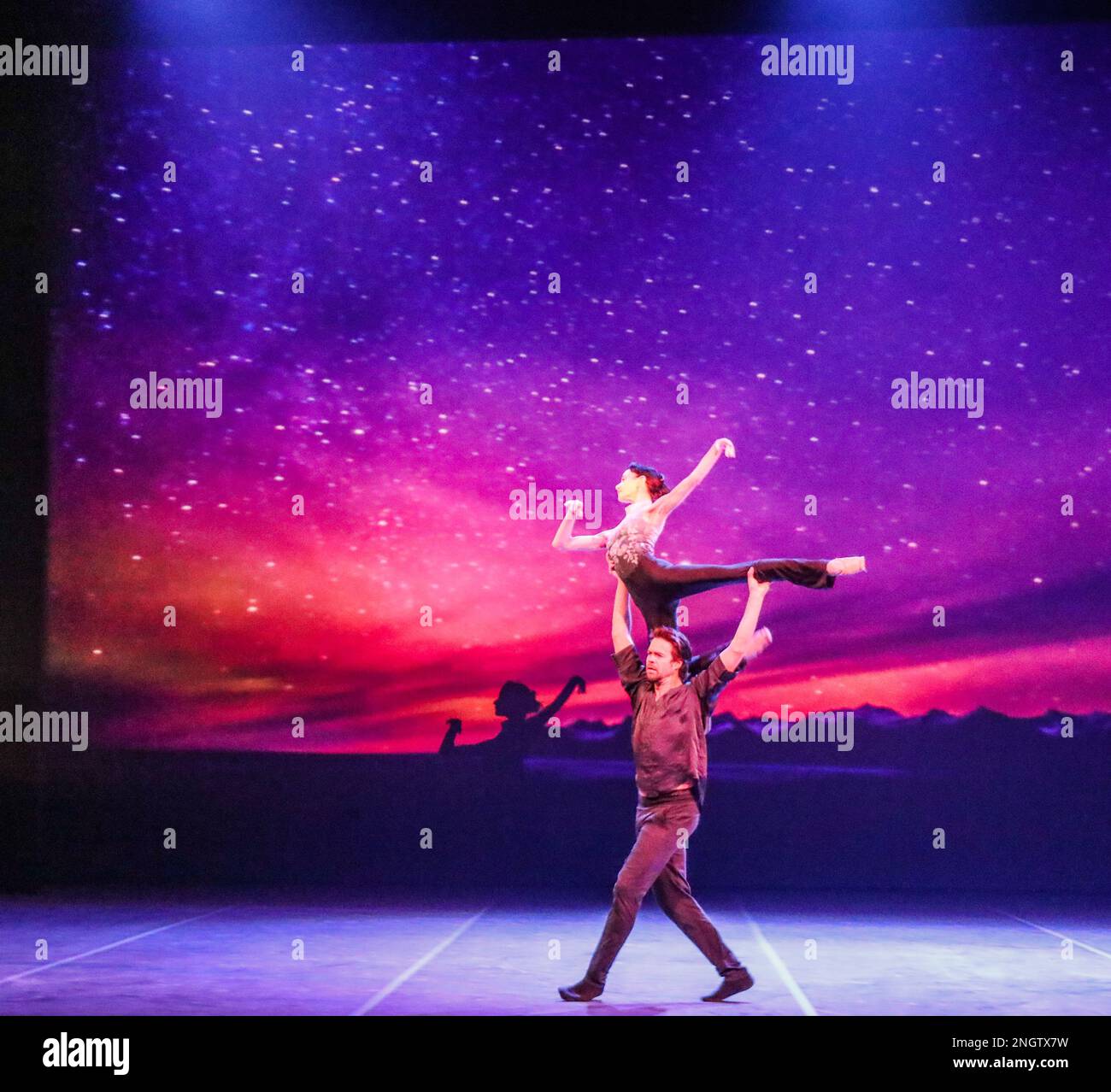 London UK 19 Feb 2023 Lucia Lacarra and Matthew Golding ,Borealis