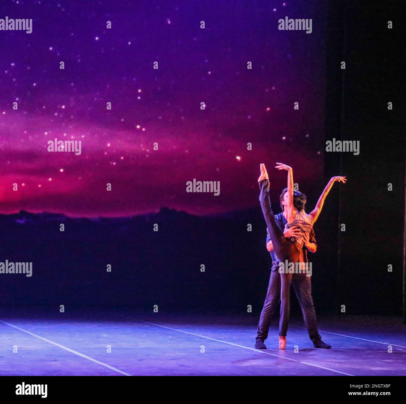 London UK 19 Feb 2023 Lucia Lacarra and Matthew Golding ,Borealis