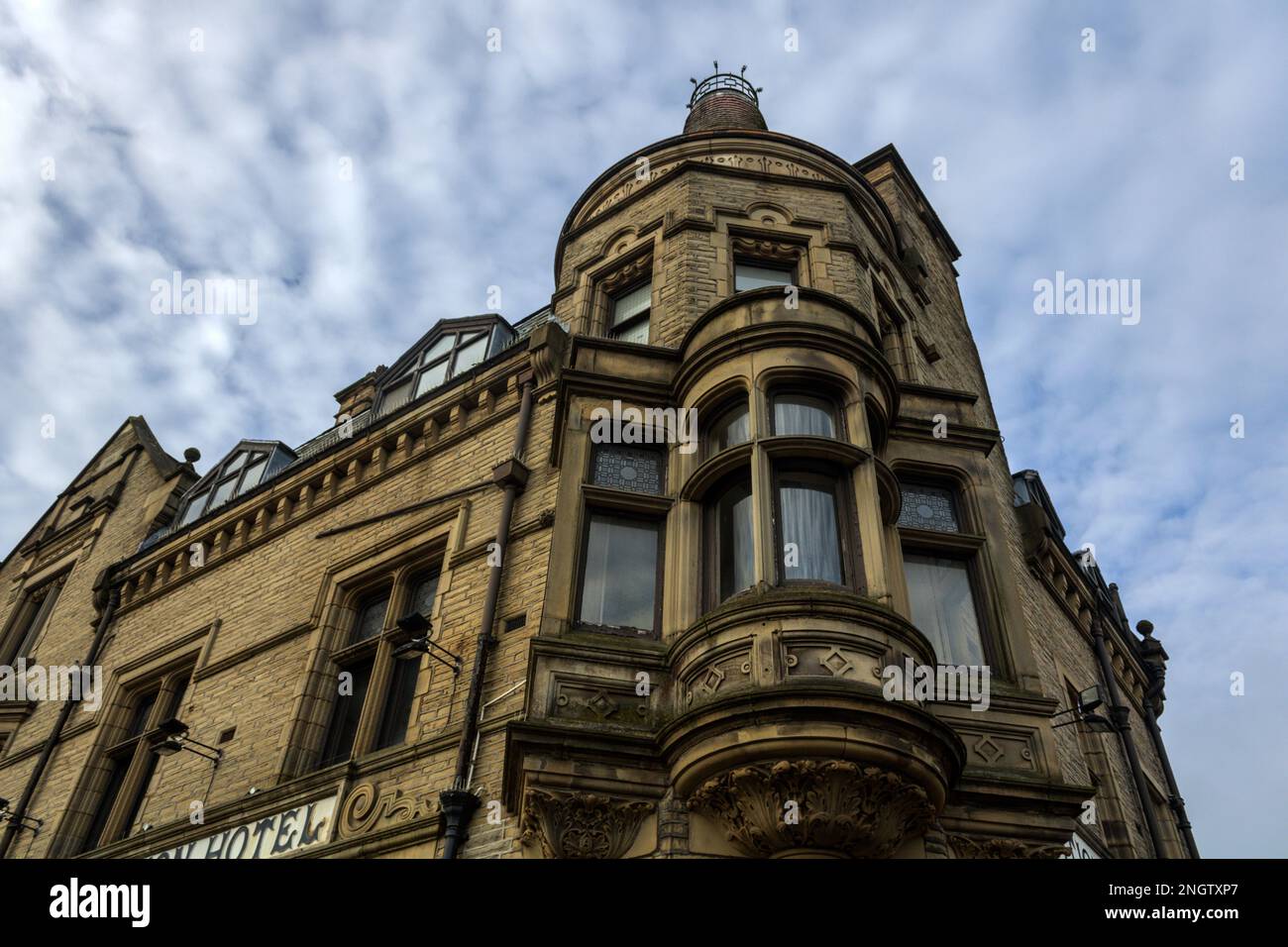 Station Hotel. Hibson Road, Nelson, Lancashire Stock Photo Alamy