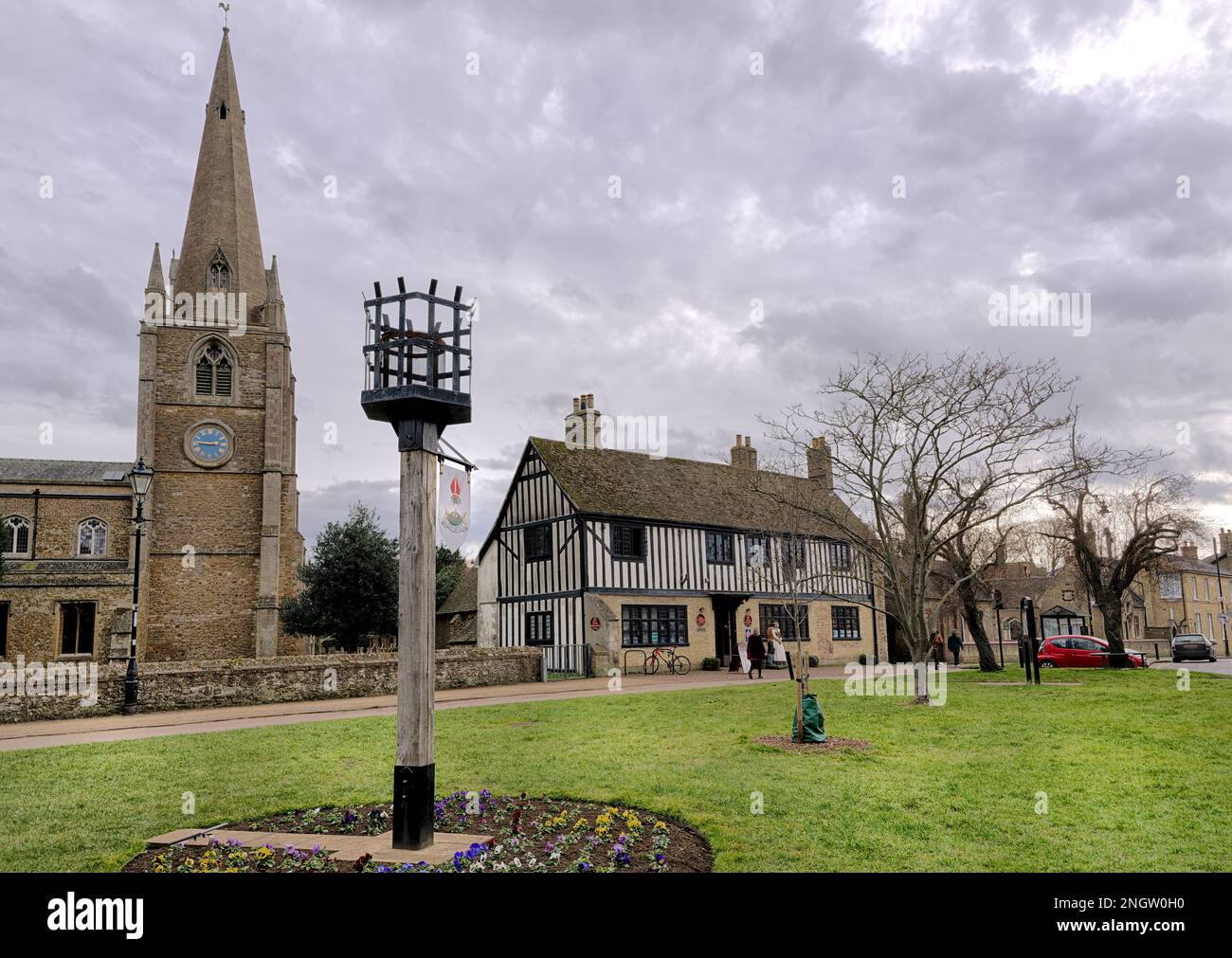 Oliver Cromwell's House in Ely. Stock Photo