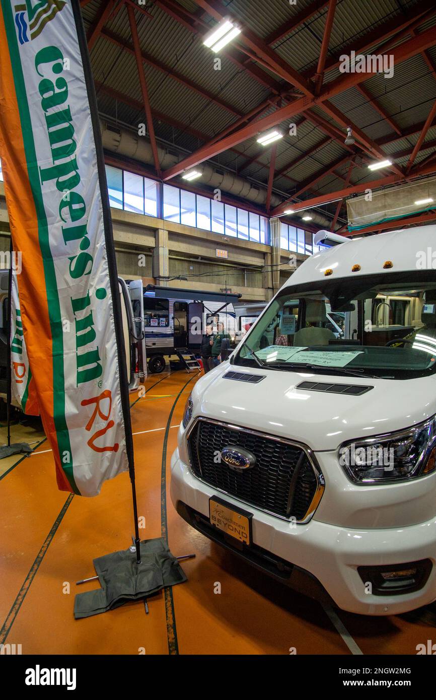 Suffern, NY USA Feb 18, 2023 Landscape view of the 48th Northeast