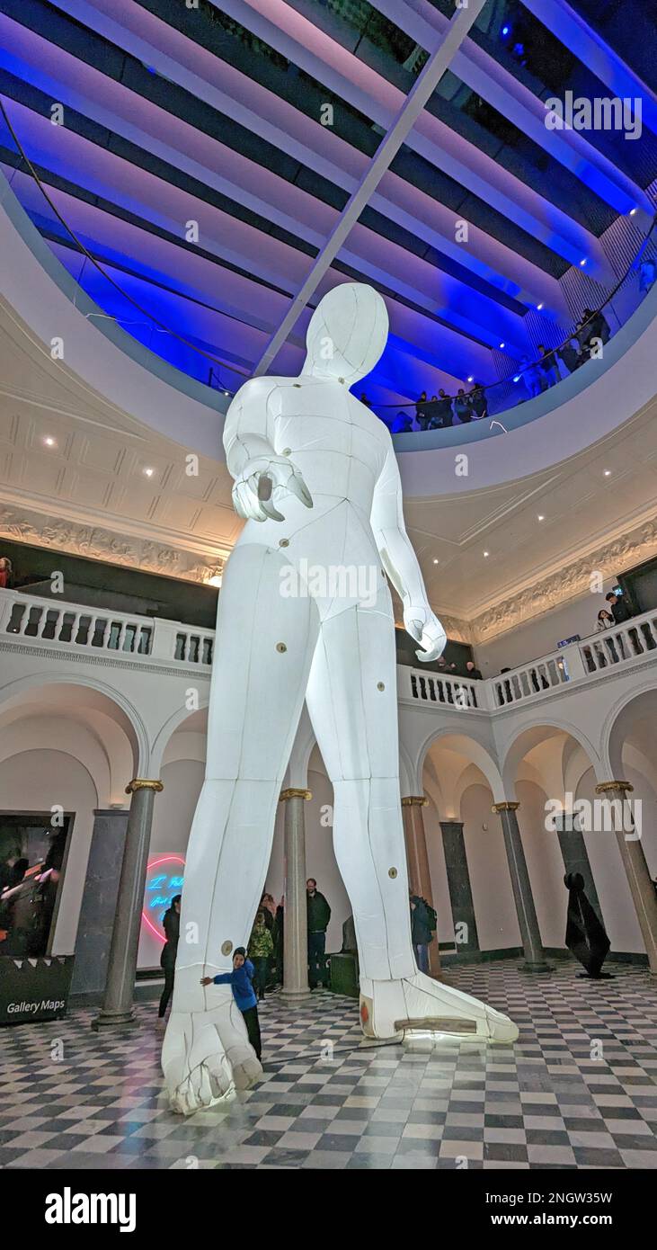 Fantastic Spectra festival, Aberdeen Art Gallery Stock Photo Alamy