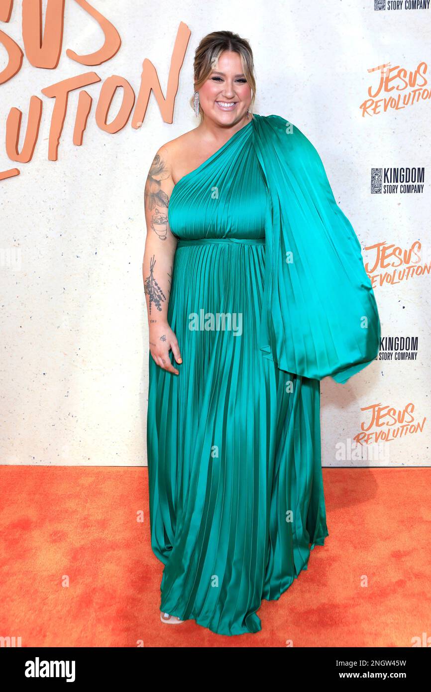 Lacy Abercrombie at the Jesus Revolution Los Angeles Premiere at the ...