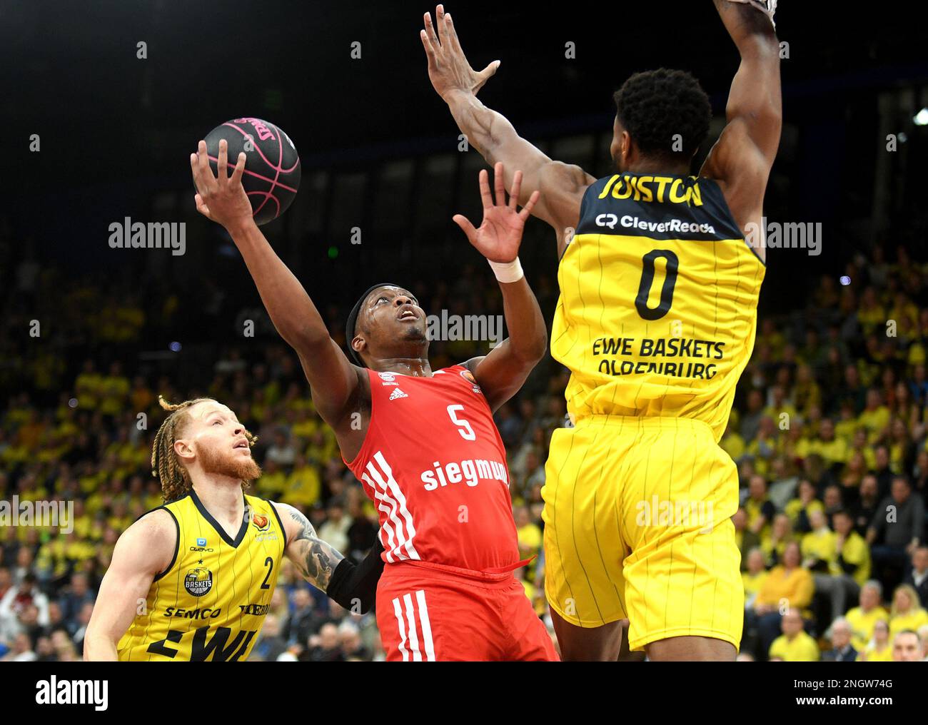 Oldenburg, Germany. 19th Feb, 2023. Basketball BBL Cup, Final Four