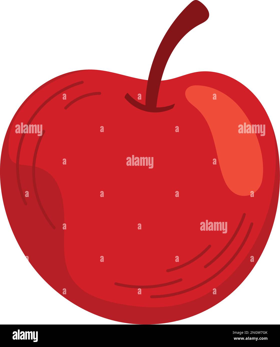 fresh apple fruit healthy Stock Vector Image & Art - Alamy