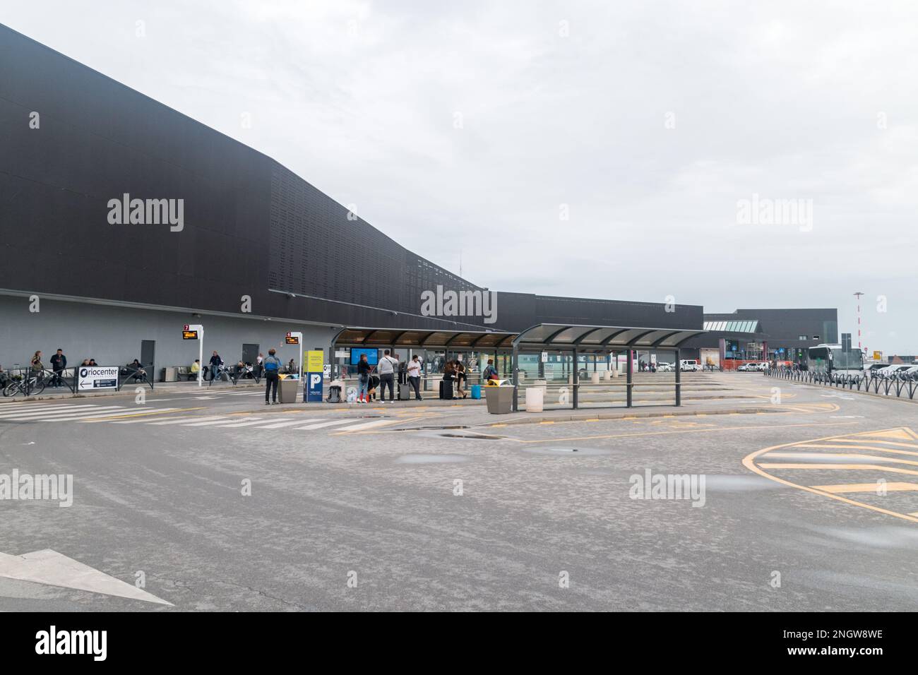 Bergamo, Italy - September 30, 2022: Milan Bergamo Airport - Bgy (Orio Al Serio). Stock Photo