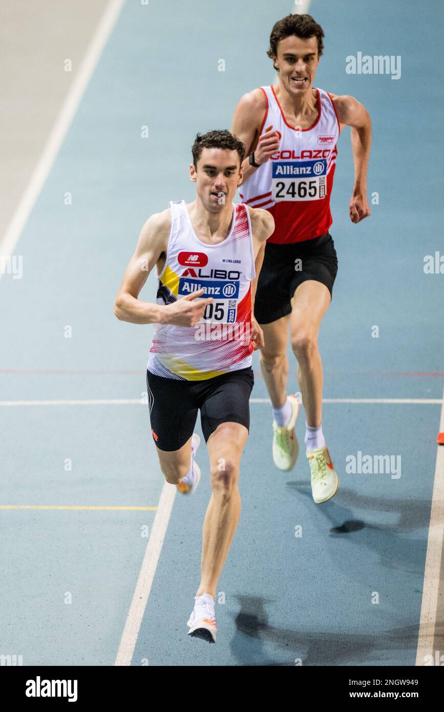 Belgian Pieter Sisk and Belgian Jochem Vermeulen pictured in action