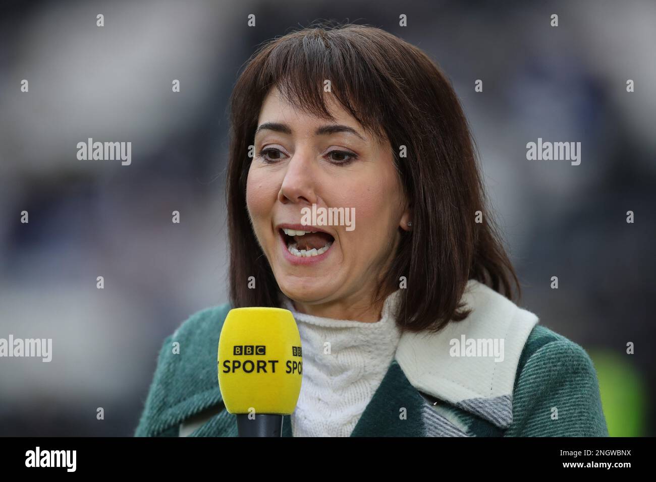 Bbc sport presenter hi-res stock photography and images