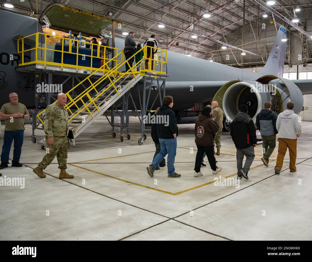 U.S. Air National Guardsmen from the 151st Maintenance Group hosted ...