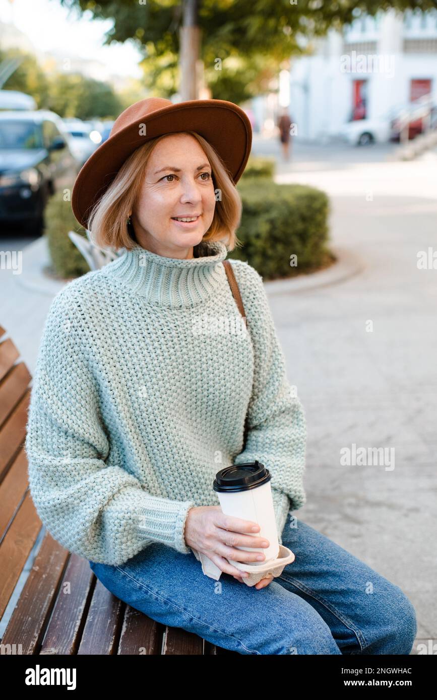 Beautiful 50 year old woman hi res stock photography and images