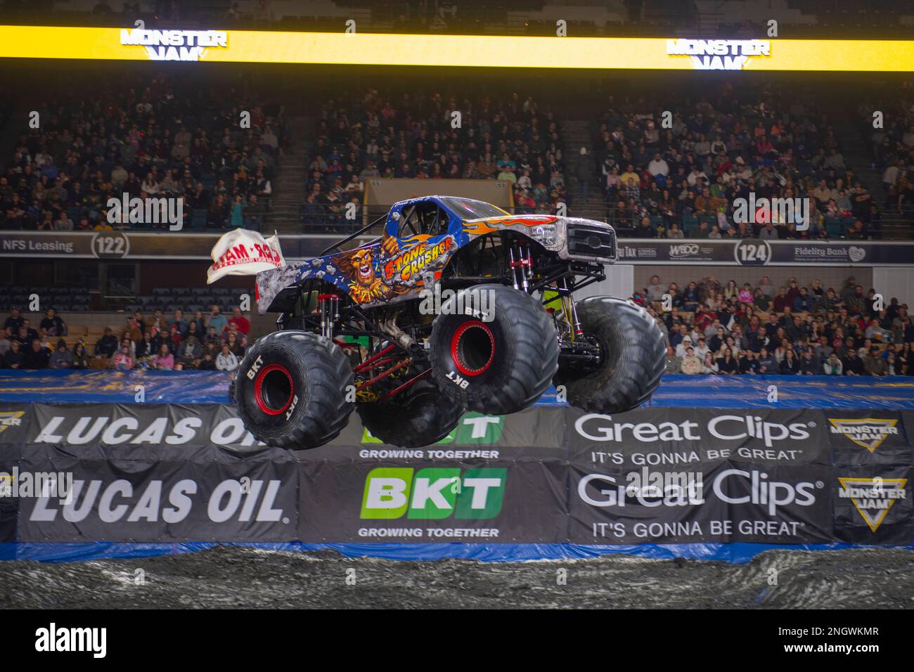 Orlando, Florida - Citrus Bowl - January 24, 2009 - Stone Crusher Monster  Truck