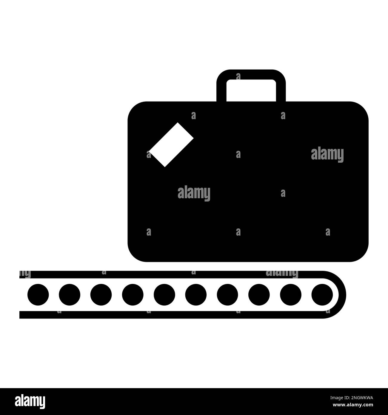 Baggage delivery Black and White Stock Photos & Images - Alamy