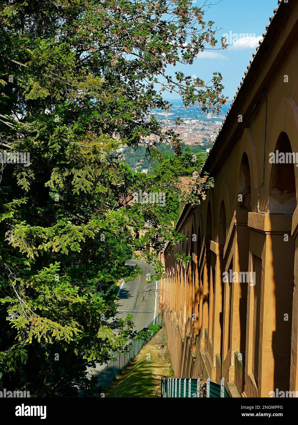 The Portico di San Luca is the longest continuous portico in the world ...