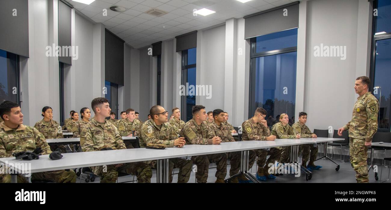 U.S. Army Command Sgt. Maj. Robert V. command sergeant major