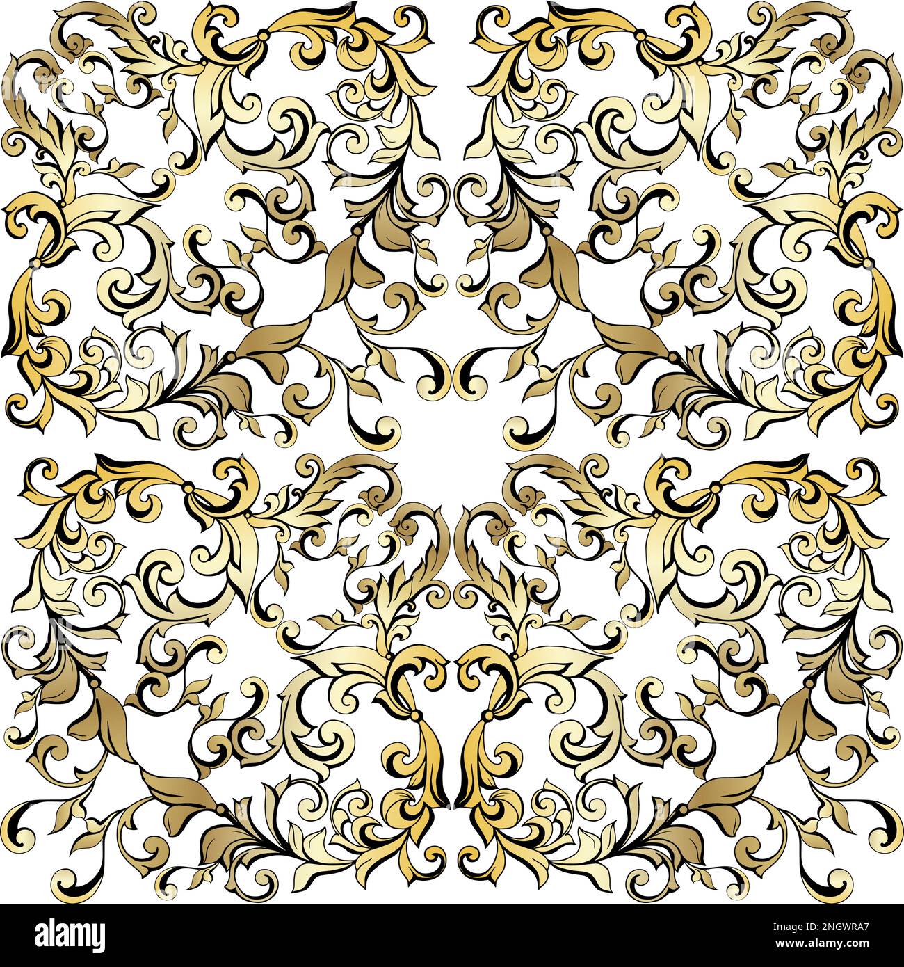 Scroll Vector Pattern