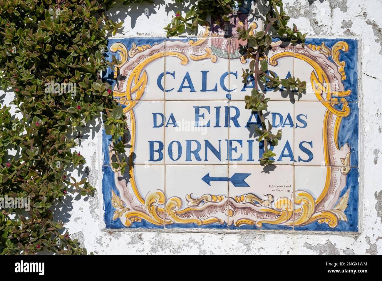 Portuguese tiles street hires stock photography and images Alamy