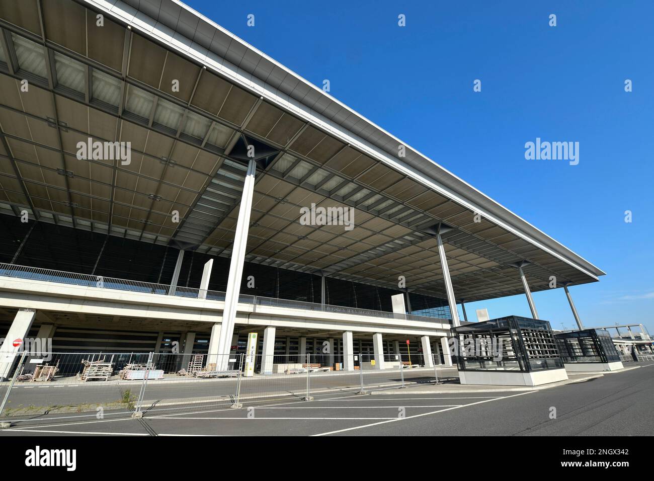 Berlin Brandenburg Willy Brandt Airport, BER, Brandenburg, Germany Stock Photo