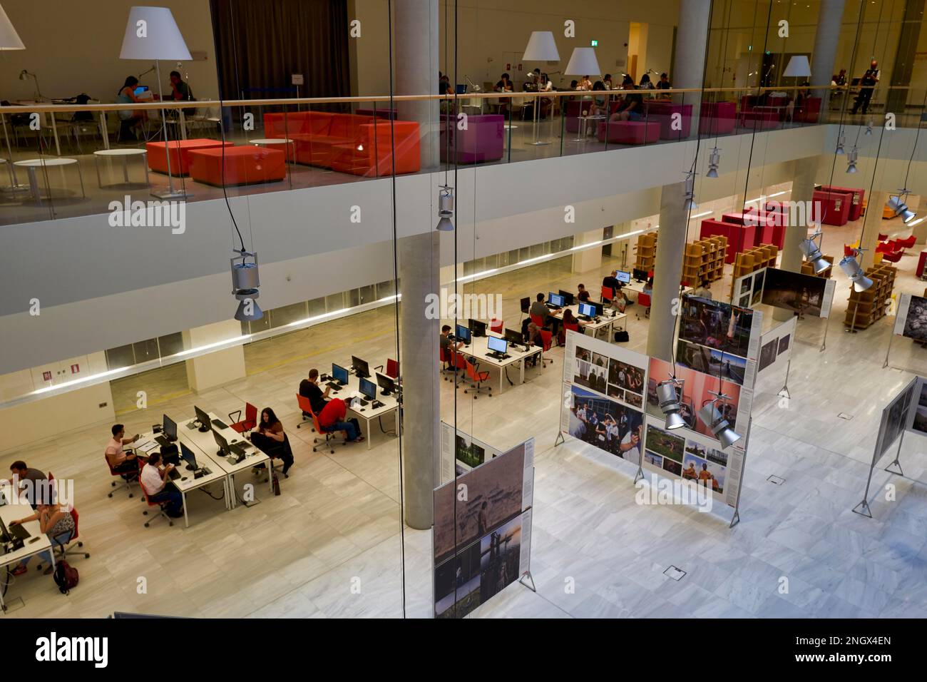 Athens Greece. The Stavros Niarchos Foundation Cultural Center Stock ...