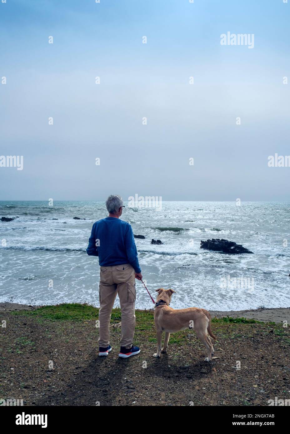 Healthy older man walking hi-res stock photography and images - Alamy
