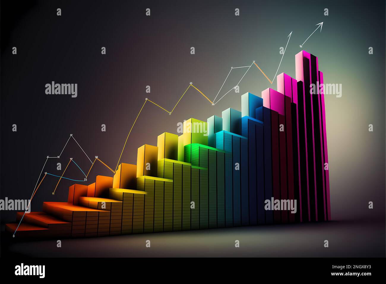 bar graph increase png image help Images High Quality... A chart showing a steady upward trend, representing the idea of growth ...