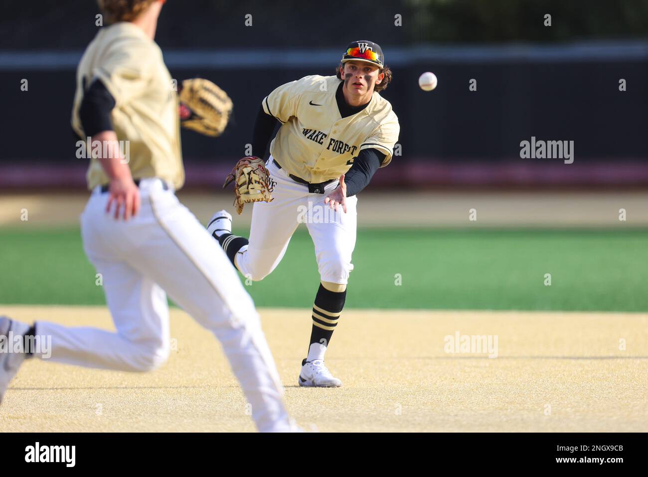 February 19, 2023 Wake Forest University sophomore Nick Kurtz (8