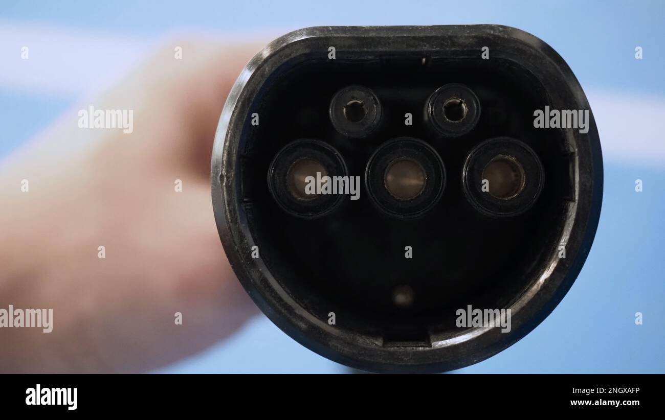 EV Charger quick charge type at car parking which DC Charging faster