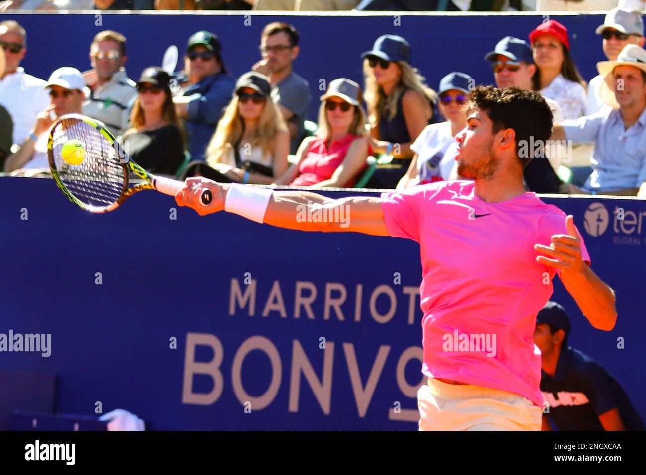 Buenos Aires, Argentina, 19th Feb 2023, Carlos Alcaraz (SPA) during a
