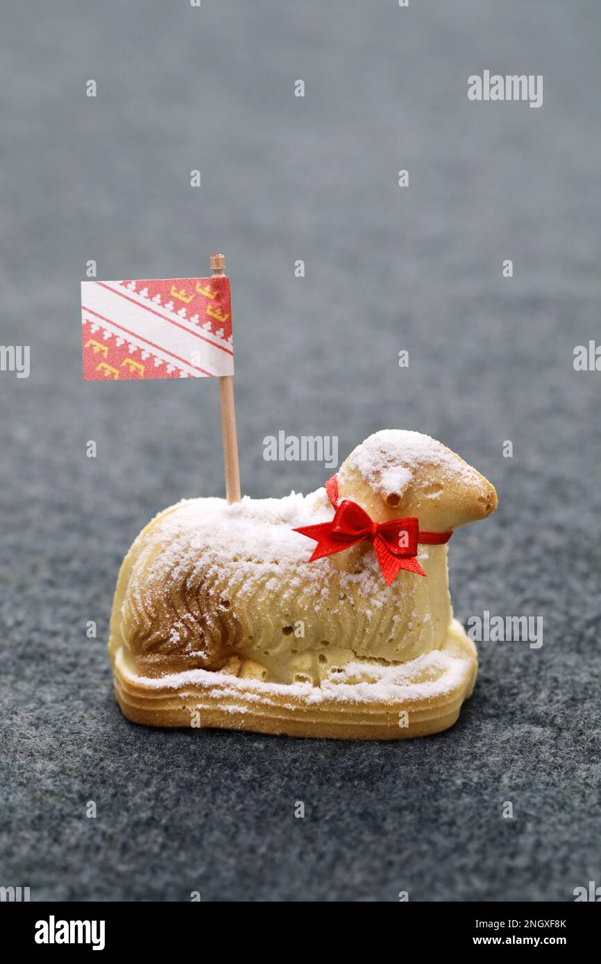 homemade agneau pascal, easter lamb cake Stock Photo Alamy