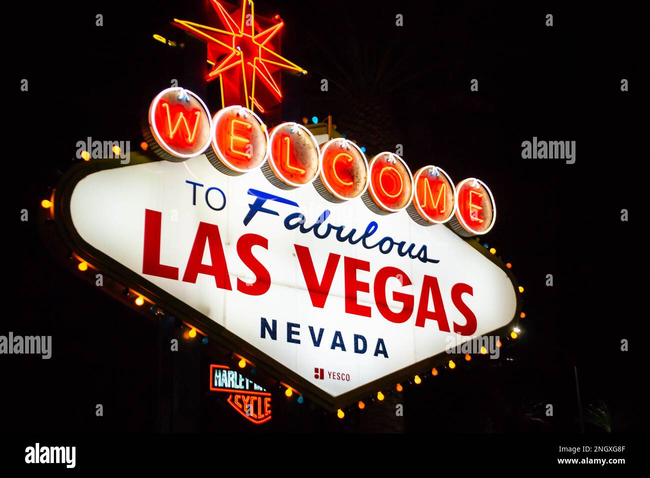 LAS VEGAS, NEVADA, UNITED STATES - 11 November 2022: Welcome to ...