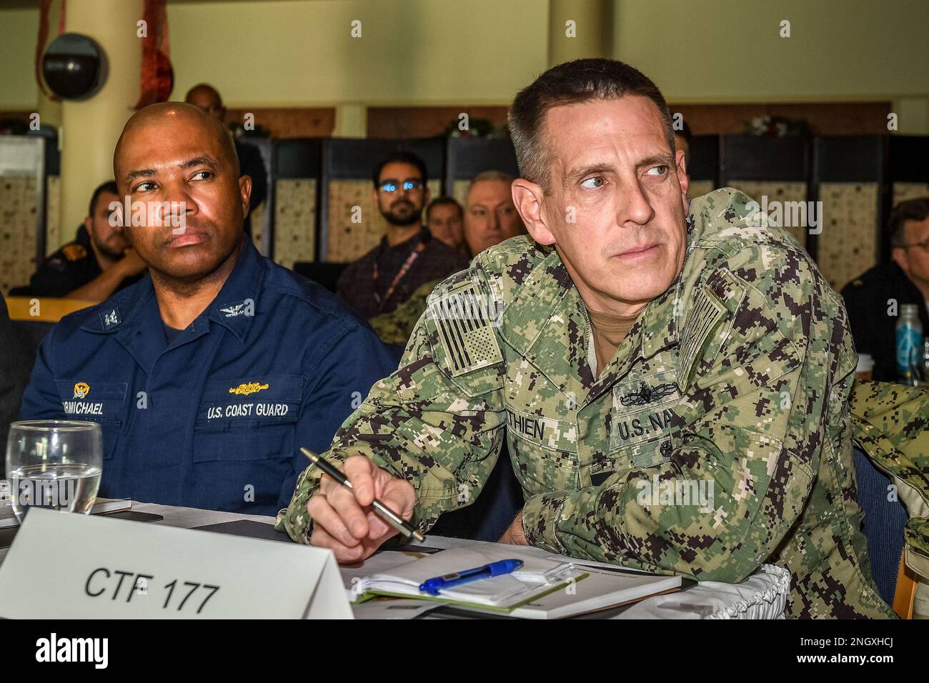 Senior military leaders from seven partner nations kicked off planning