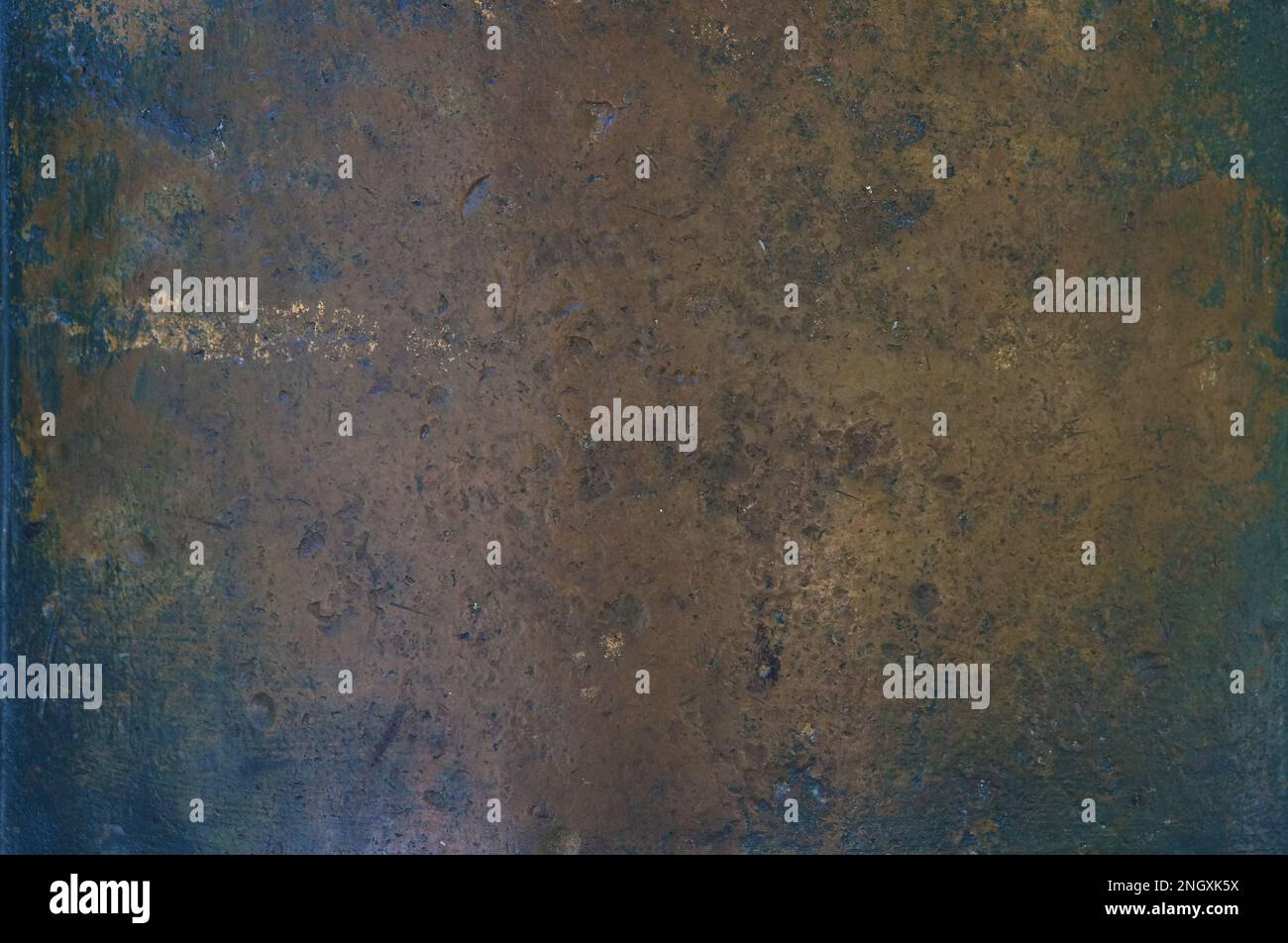 Close-up of a piece of bronze bell background Stock Photo