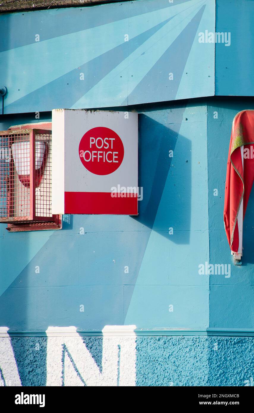 Post office shop in small rural village Stock Photo Alamy