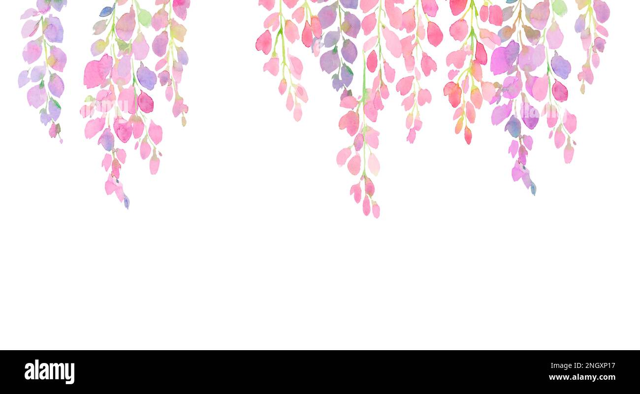Venetia Dress - Weeping Willow Print Poplin - Pink & Wisteria