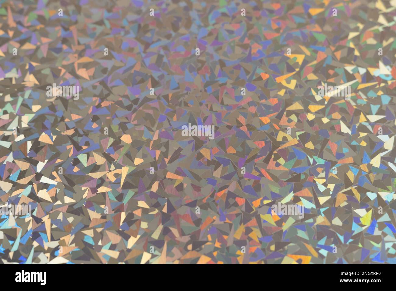 Glitter pattern background, silver rainbow holographic foil texture,  colorful hologram surface Stock Photo - Alamy