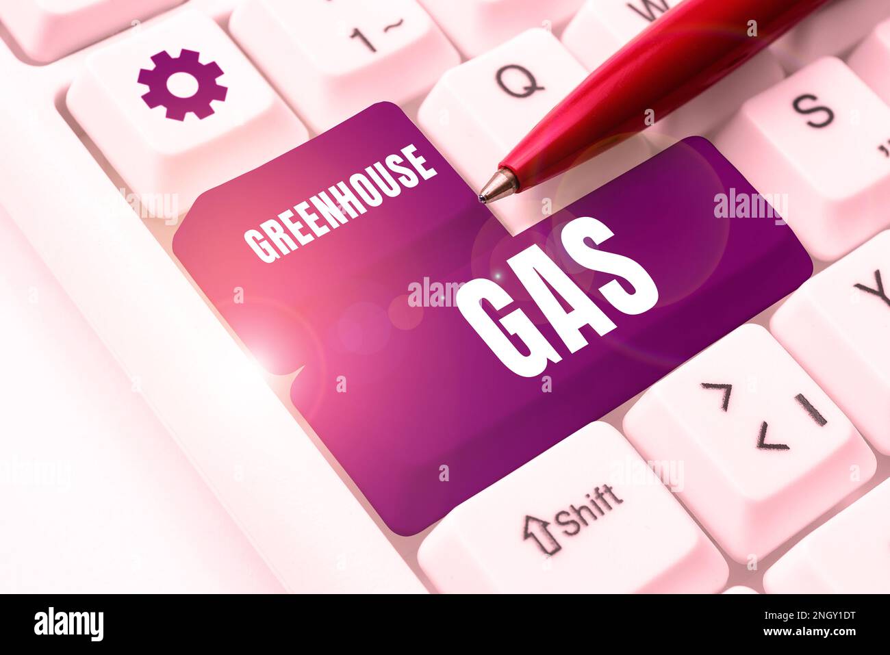 Sign displaying Greenhouse Gas. Conceptual photo carbon dioxide