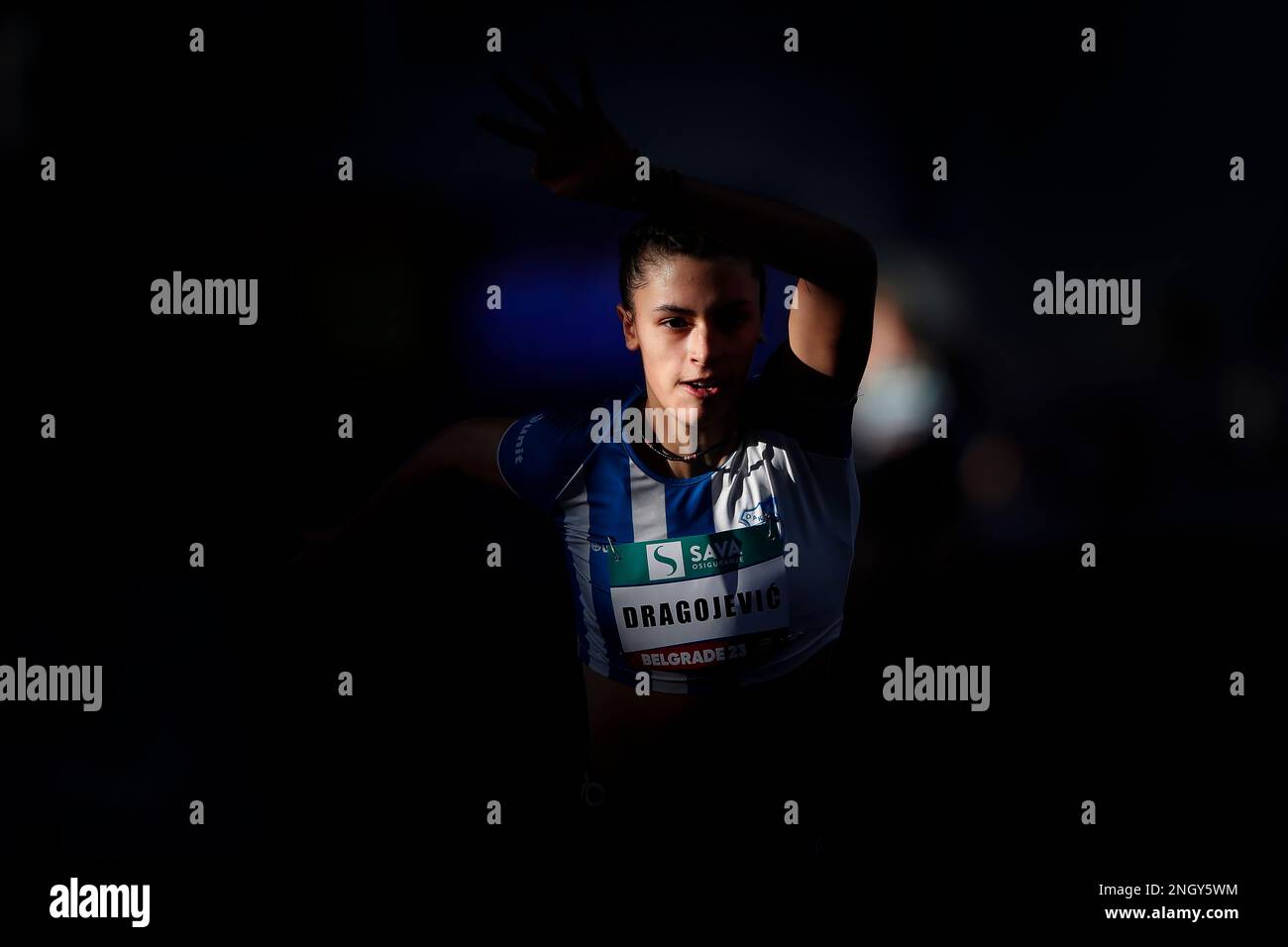 Belgrade, Serbia, 15 February 2023. Natalija Dragojevic of Serbia