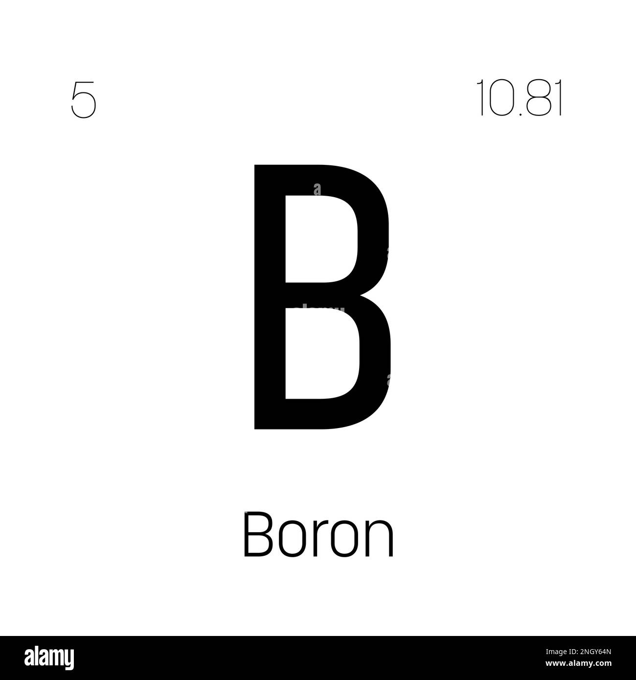Boron atomic structure Black and White Stock Photos & Images Alamy