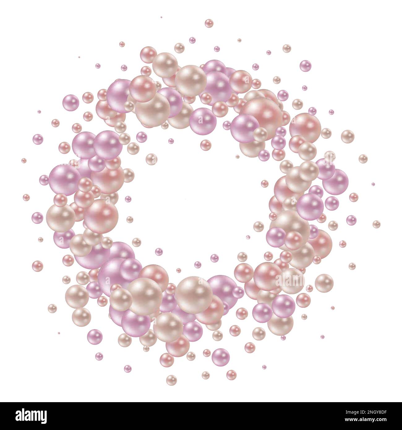pearl background. abstract vector illustration Stock Photo - Alamy