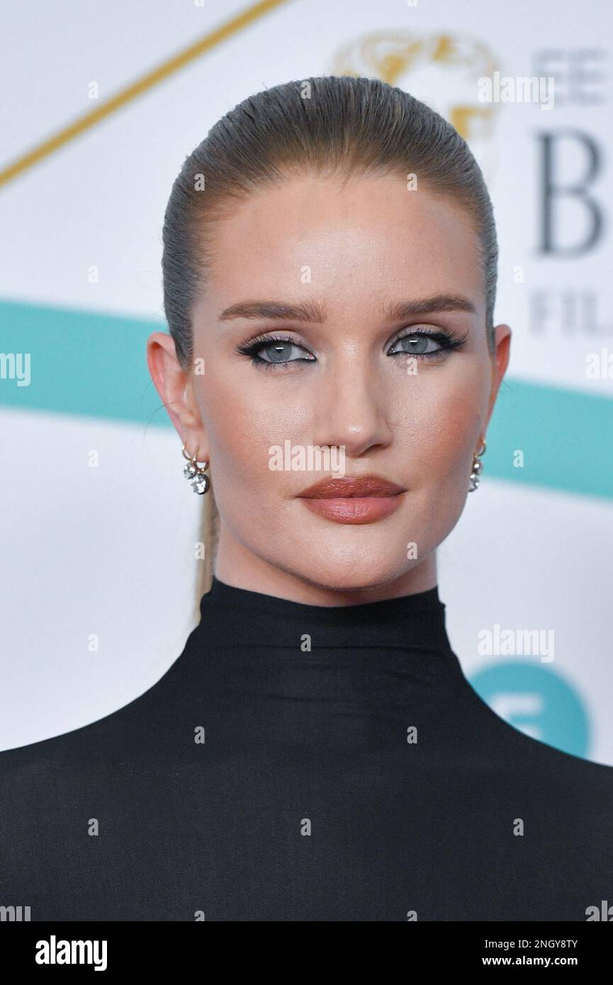 Rosie Huntington-Whiteley attending the EE BAFTA Film Awards 2023 at