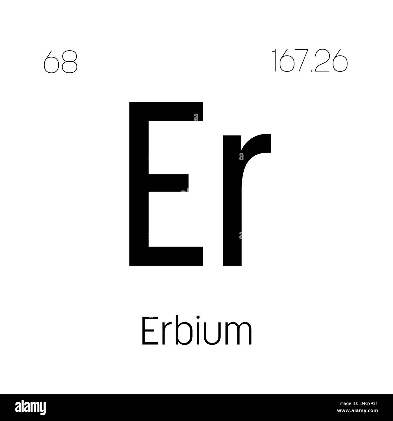 Dysprosium, Dy, periodic table element with name, symbol, atomic number and weight. Rare earth metal with various industrial uses, such as in magnets, lighting, and as a neutron absorber in nuclear reactors. Stock Vector