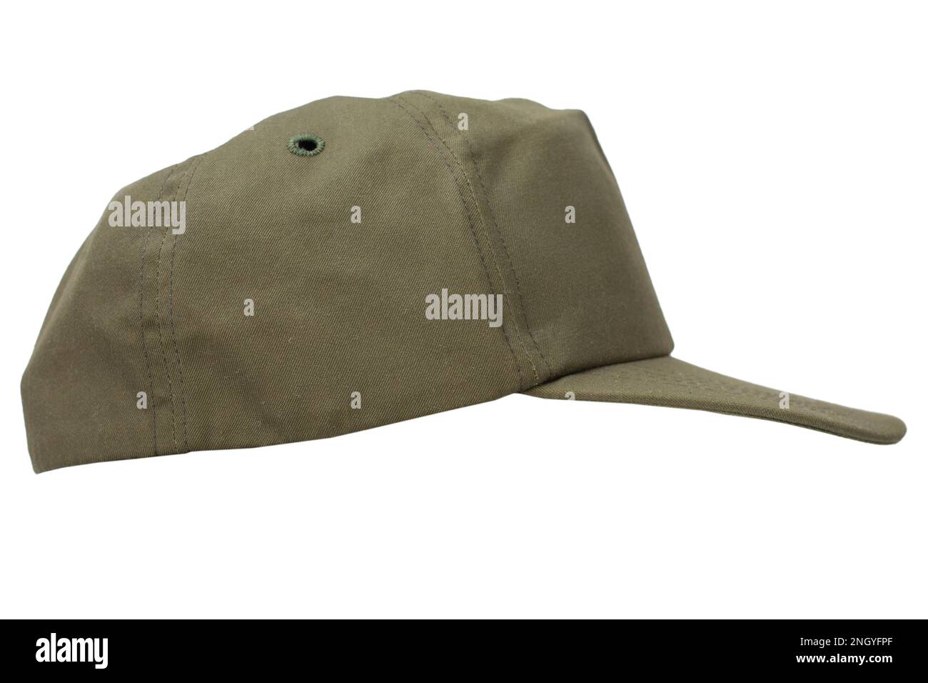 US Army Hot Weather Field Cap or Baseball Cap isolated on white ...