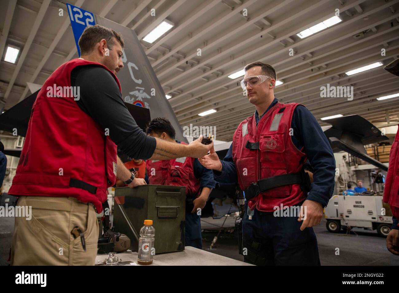 Michael Beerman 221201-N-IV962-1217 PACIFIC OCEAN (Dec. 1, 2022) – Chief Gunners Mate ...