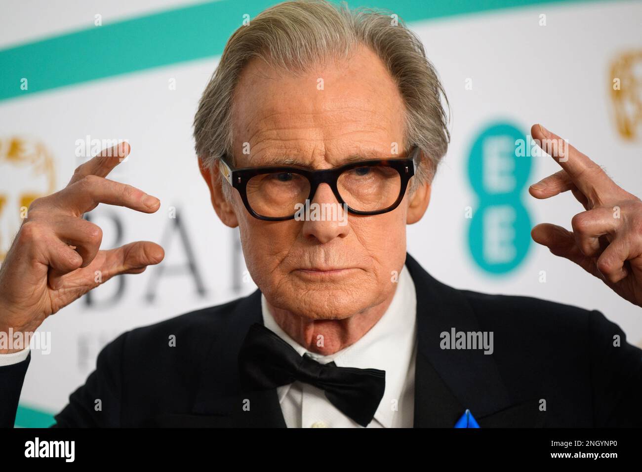 London, UK. 19 February 2023. Bill Nighy attending the 76th British ...