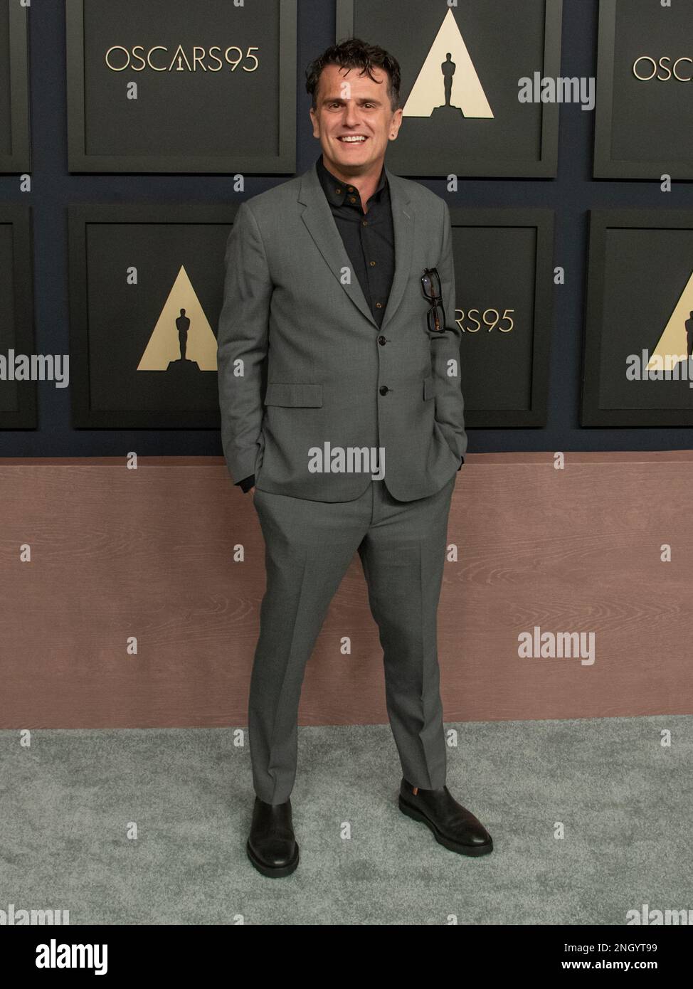 February 13, 2023, Beverly Hills, California, USA: Julian Howarth attends the Academy Awards 2023 Oscars Nominee Luncheon. (Credit Image: © Billy Bennight/ZUMA Press Wire) EDITORIAL USAGE ONLY! Not for Commercial USAGE! Stock Photo