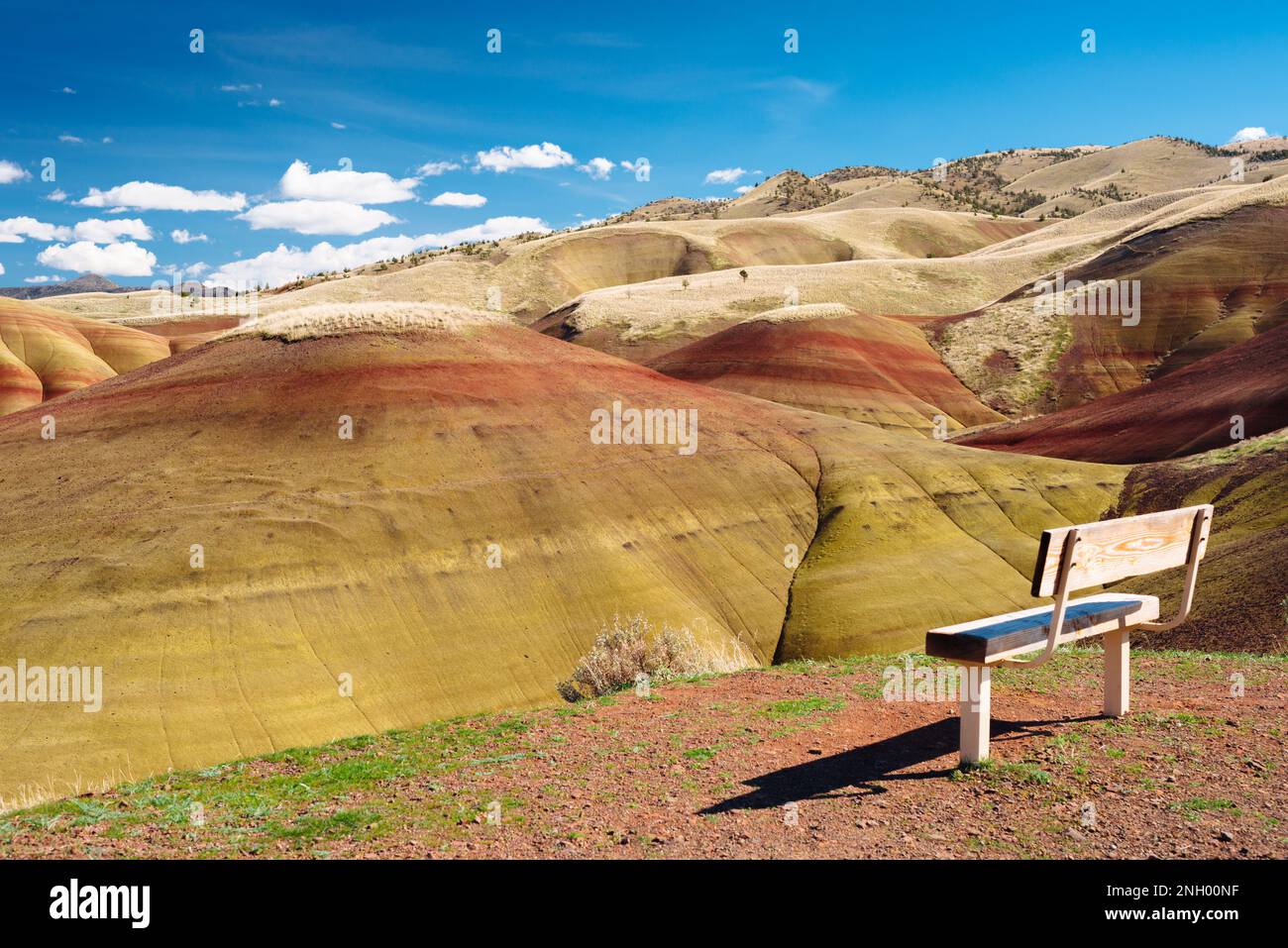 The Painted Hills of John Day Fossil Bed National Monument, Oregon