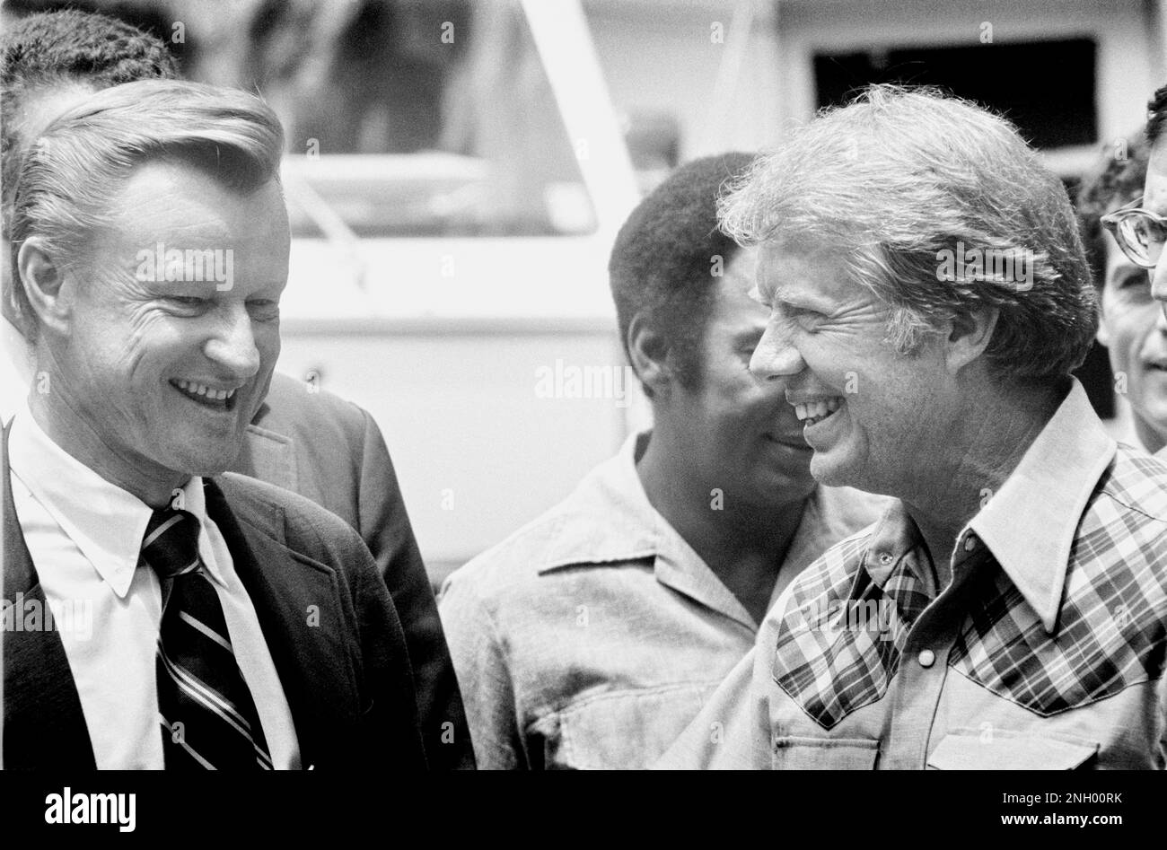 Presidentelect Jimmy Carter Zbigniew Brzezinski to a an