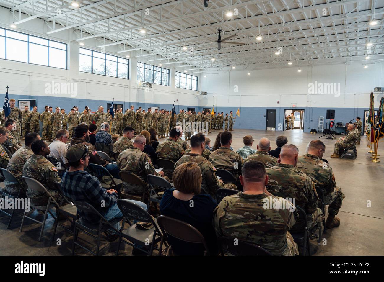 U.S. Army Maj. Andrew DeLaney assumes command of the North Carolina