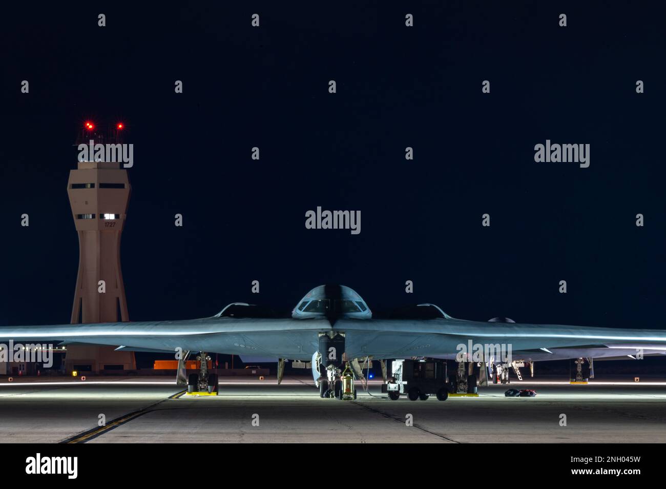 A U.S. Air Force B2 Spirit assigned to the 509th Bomb Wing, stationed