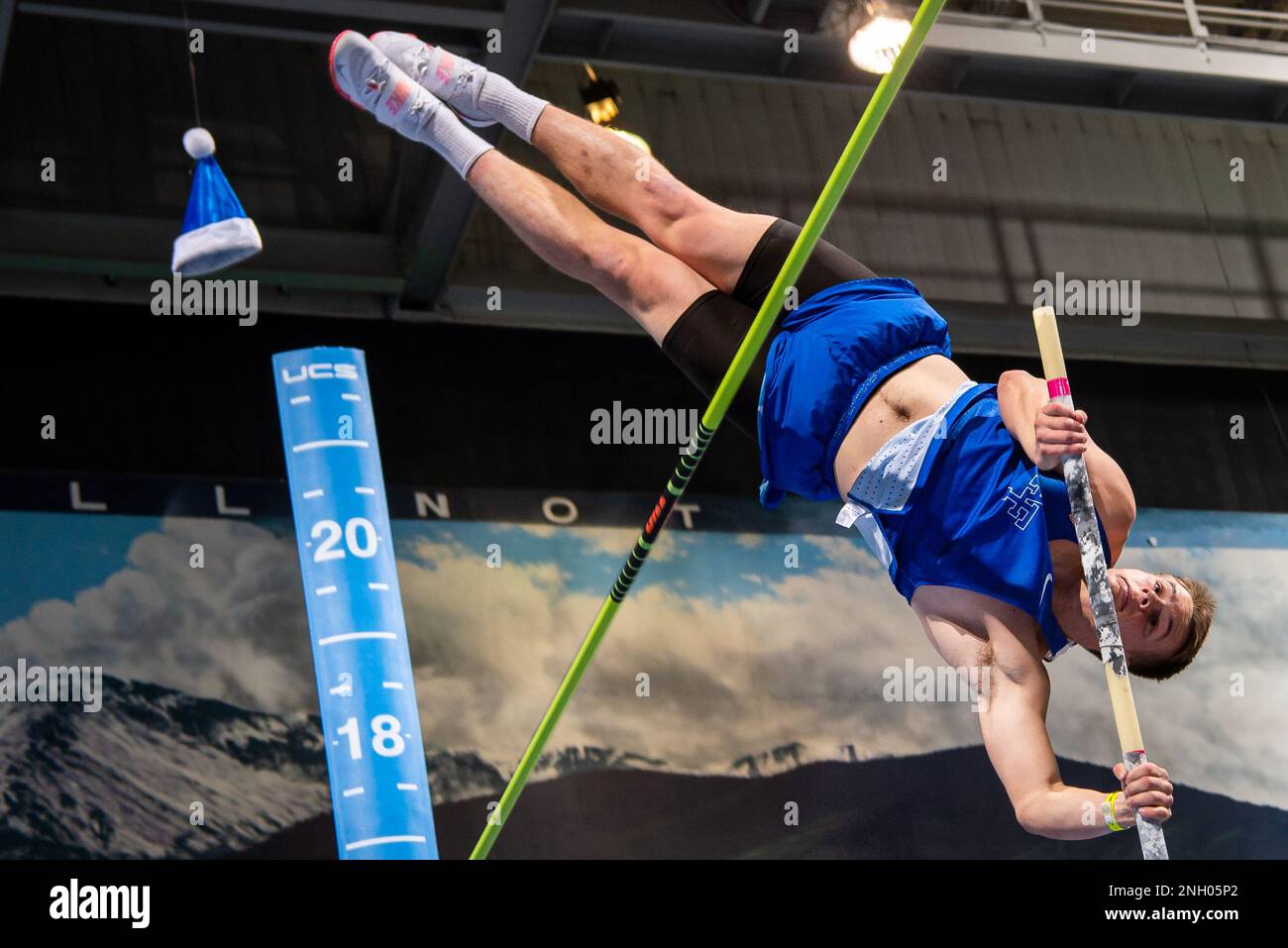 U.S. AIR FORCE ACADEMY, Colo. Air Force's Caden Laverty participates